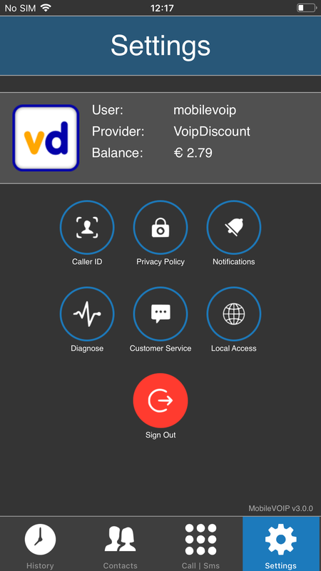 justvoip pour iphone